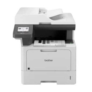 Brother - MFC-L5710DW Wireless Black-and-White All-in-One Laser Printer with Networking and Duplex Print, Scan, and Copy - Grey/Black